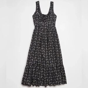 NWOT American Eagle AE Corset Midi Dress Floral Cotton